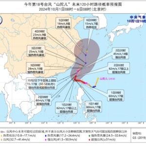 中心景象台继承发布台风橙色预警